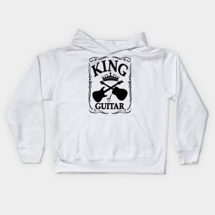 King of guitar Kids Hoodie